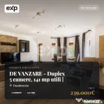 DE VANZARE - Duplex 5 camere, 141 mp utili | 4 dormitoare 3