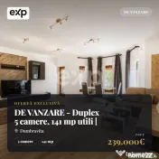 DE VANZARE - Duplex 5 camere, 141 mp utili | 4 dormitoare 3 