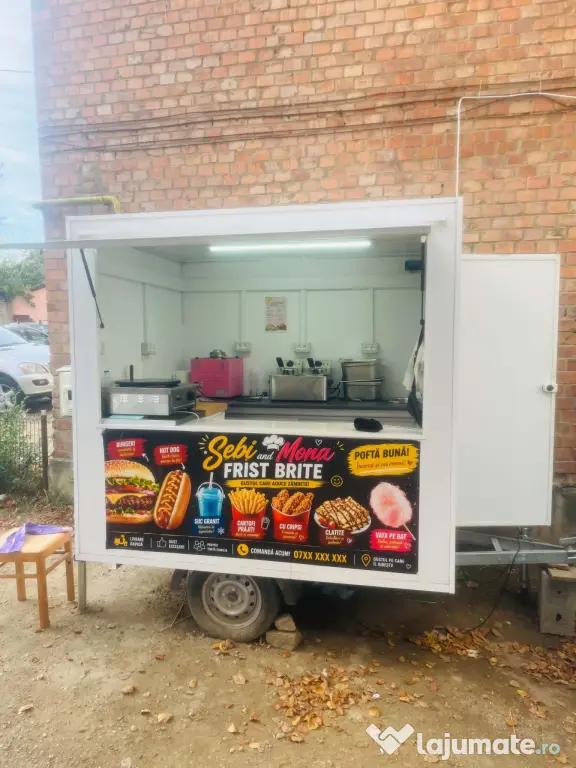Vânzări rulota fast food