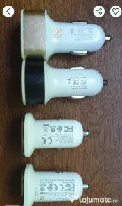 Încărcătoare auto USB 12V/24V
