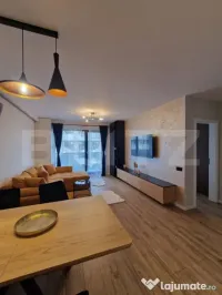 Apartament nou cu 2 camere, 50mp, modern,loc de parccare sub 
