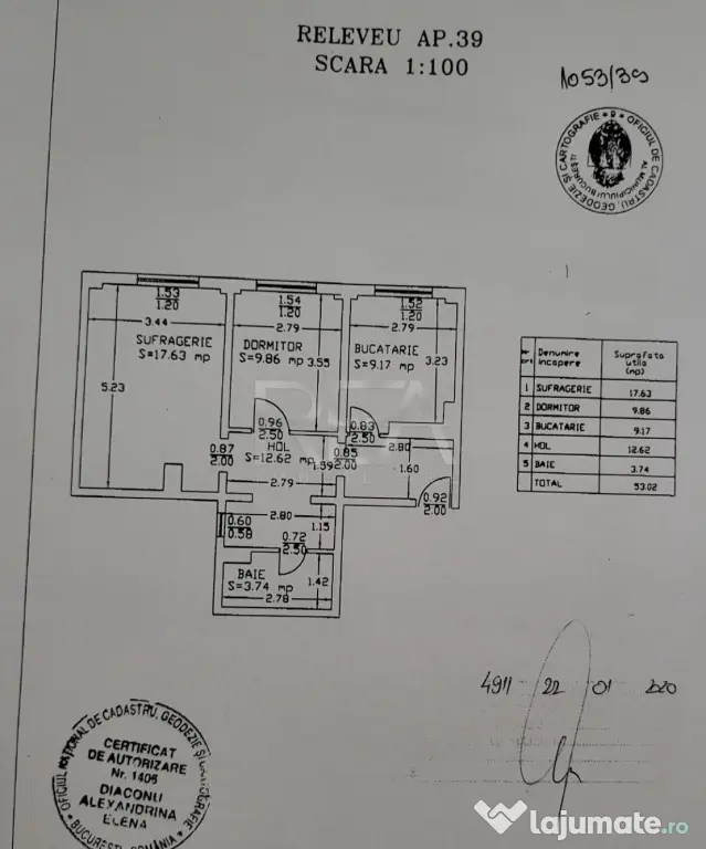 2 camere - 53 mp - Decomandat - Bloc renovat 2020 - Politehn - Bucuresti (Bucuresti-Ilfov)