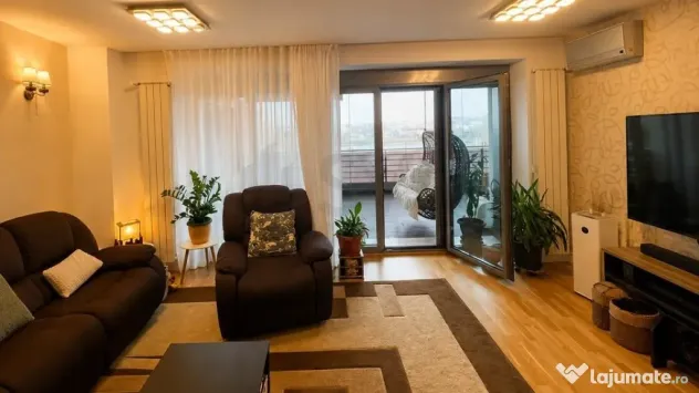 Apartament Baneasa 4 camere mobilat utilat in complex pazit - Bucuresti (Bucuresti-Ilfov)