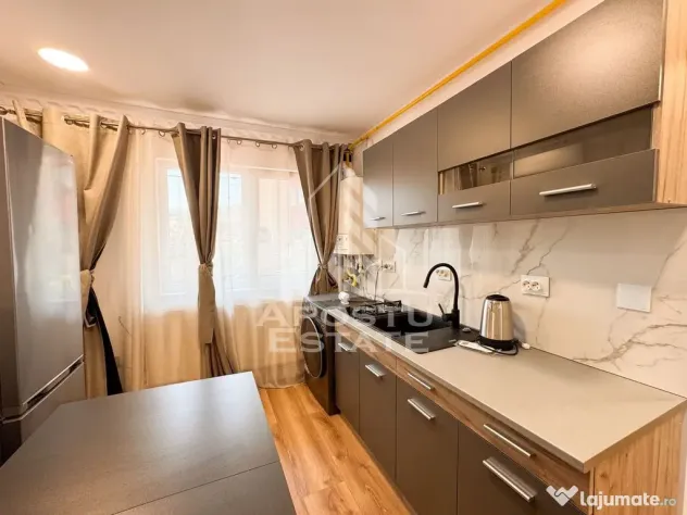 Aparatament 2 camere, finisat lux, terasa, zona case OM din Hunedoara - Hunedoara (Hunedoara)