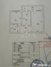 2 camere - Mobilat modern - Bloc 2023 - 60 mp - Ozana-Pallad 