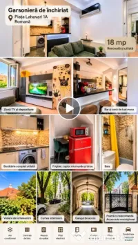 Garsoniera renovata Piata Lahovari/Piata Romana/ASE-curte privata 