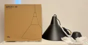 Lampa suspendata neagra