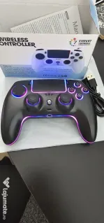Controller Wireless RGB PS5 / PC / Android / iOS (Senzori Hall Effect, Nou)