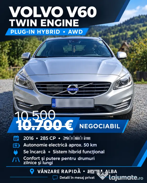 VOLVO V60 2017 — imagine 9