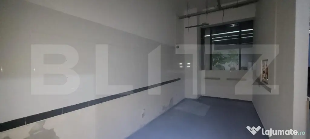 Spatiu comercial 41mp, geam vitrina, amenajat. Optimus Vivo - Floresti (Cluj)