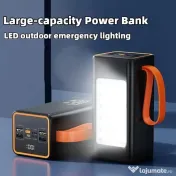 Power bank - Acumulator extern Portabil 50.000 mah + Lanterna Leduri