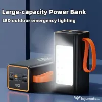 Power bank - Acumulator extern Portabil 50.000 mah + Lanterna Leduri 