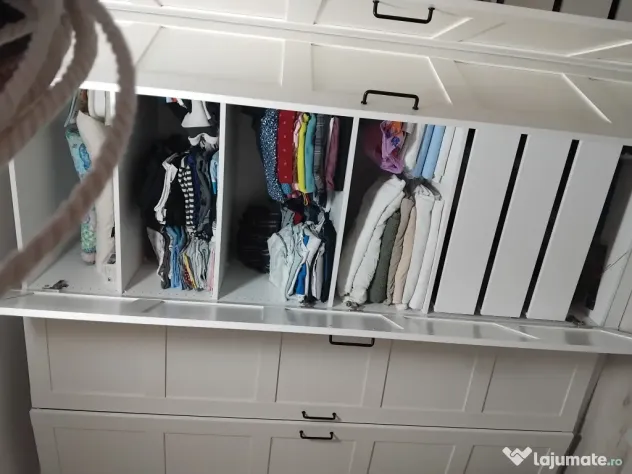 Dressing cu lungime de 3 m ikea pax