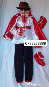 Costum Motanul incaltat pentru copii 9-10-11-12-13 ani,225 lei