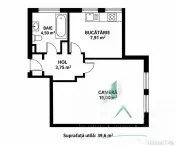OPORTUNITATE DE INVETITIE! AP 1 CAMERĂ | OASULUI | 39 MP |