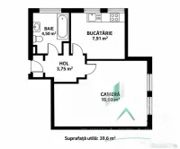 OPORTUNITATE DE INVETITIE! AP 1 CAMERĂ | OASULUI | 39 MP |