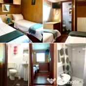 Pensiunea Mustăciosul Dunării și Hotel plutitor-Clisura. 