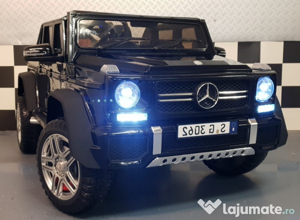 Masinuta electrică pentru 2 copii Mercedes G650 Maybach 4x4