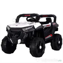 Masinuta electrica 4x4 Kinderauto BJ6288 4x 25W 12V #White