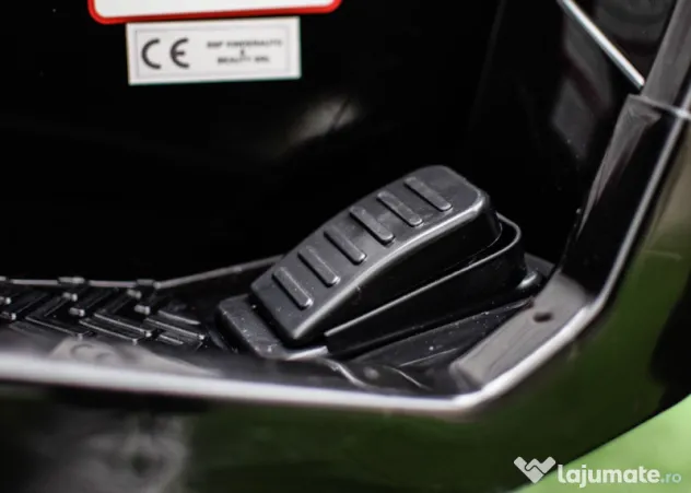 ATV electric Offroad 2x35W 12V cu remorca inclusa Rosu