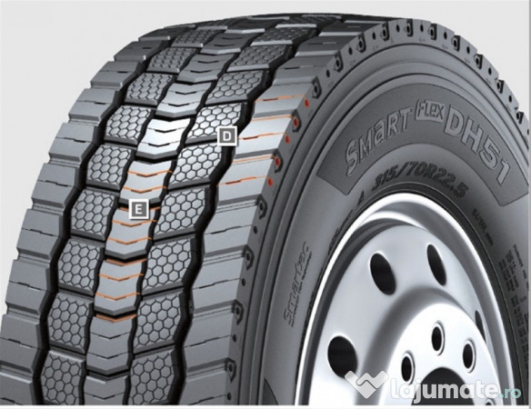 Anvelopa HANKOOK 315/80 R22.5 156/150L DH51 VARA CAMION
