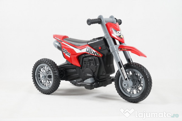 Motocicleta electrica cu 3 roti, Kinderauto Enduro 2x 30W 12V