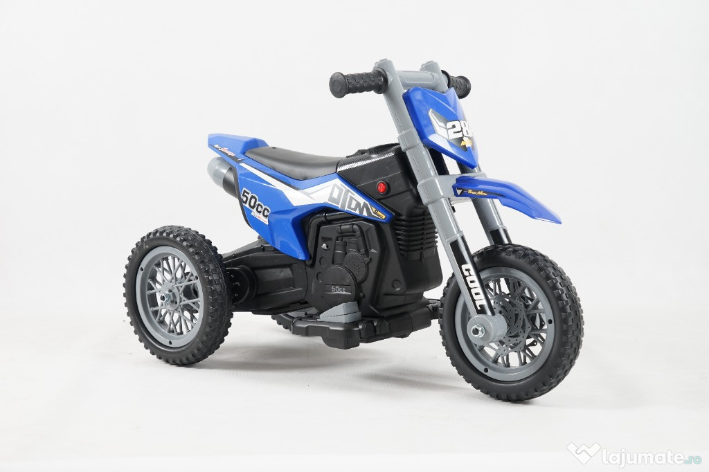 Motocicleta electrica cu 3 roti, Kinderauto Enduro 2x 30W 12V