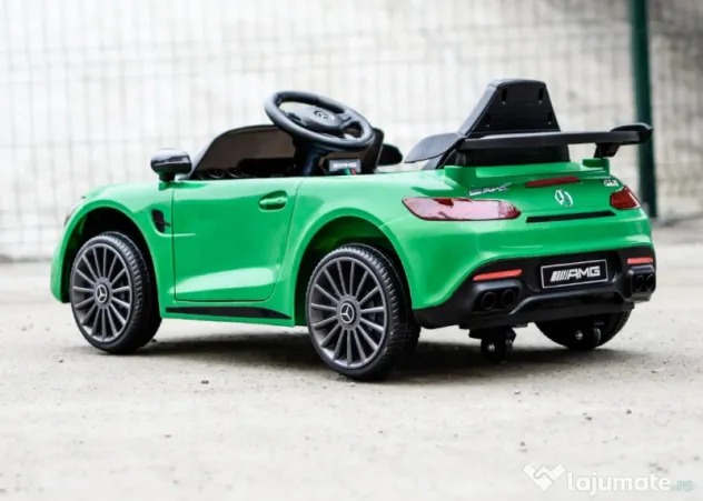 Masinuta electrica cu licenta Mercedes-Benz AMG GT-R, copii 2-4 ani
