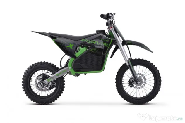Motocicleta electrica E-Dirtbike Serval VX 1600W 14/12 48V 15Ah Lithiu