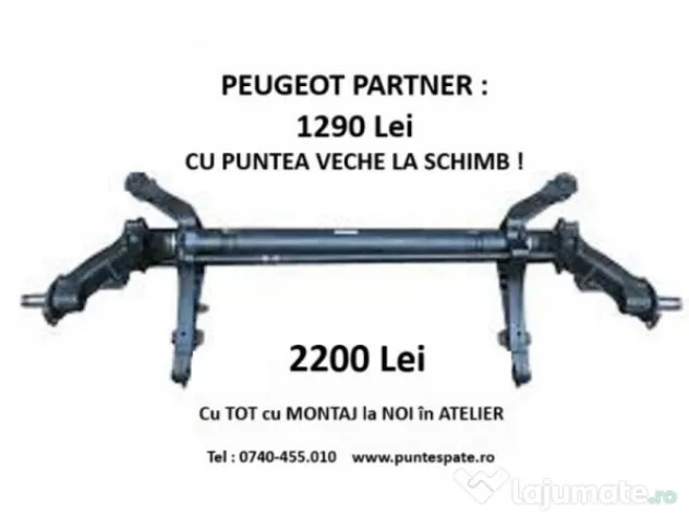 Punte Spate Peugeot PARTNER