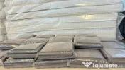 Pachet Pat Etajat Metalic BEL 01 FABY+ 2 Saltele+ Set Lenjerie Complet 