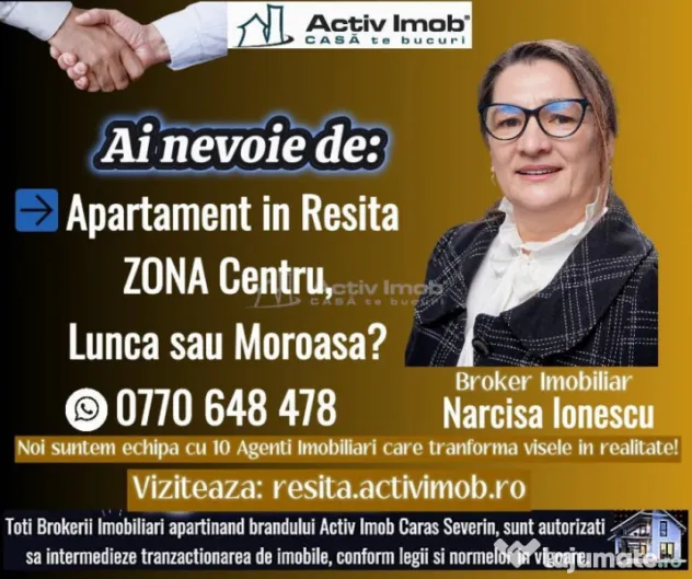 Resita, 3 Cam.Conf.1 sporit, Decom. Lunca
