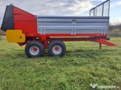 Remorci pentru imprastiat gunoiul de grajd de la 3.5t la 14t 