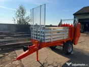 Remorci pentru imprastiat gunoiul de grajd de la 3.5t la 14t 