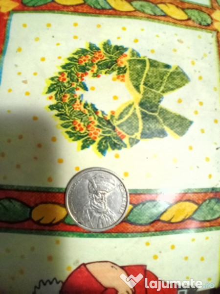 Moneda 100 lei mihai Viteazul