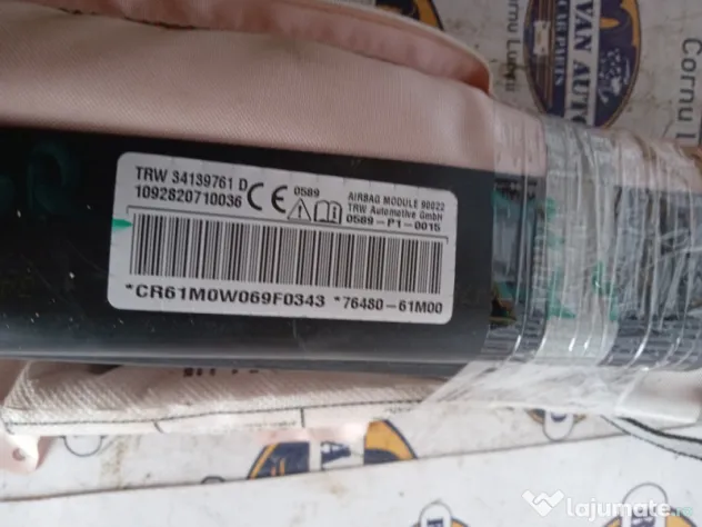Airbag cortina dreapta Suzuki SX4 2016