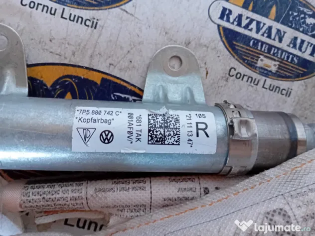 Airbag cortina dreapta Porsche Cayenne 2011