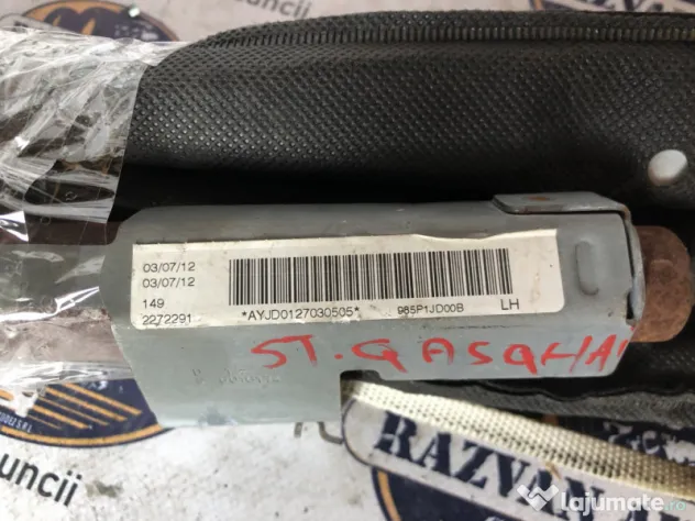 Airbag cortina stanga Nissan Qashqai 2012
