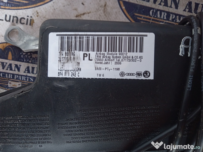 Airbag scaun dreapta fata Audi A3 2007