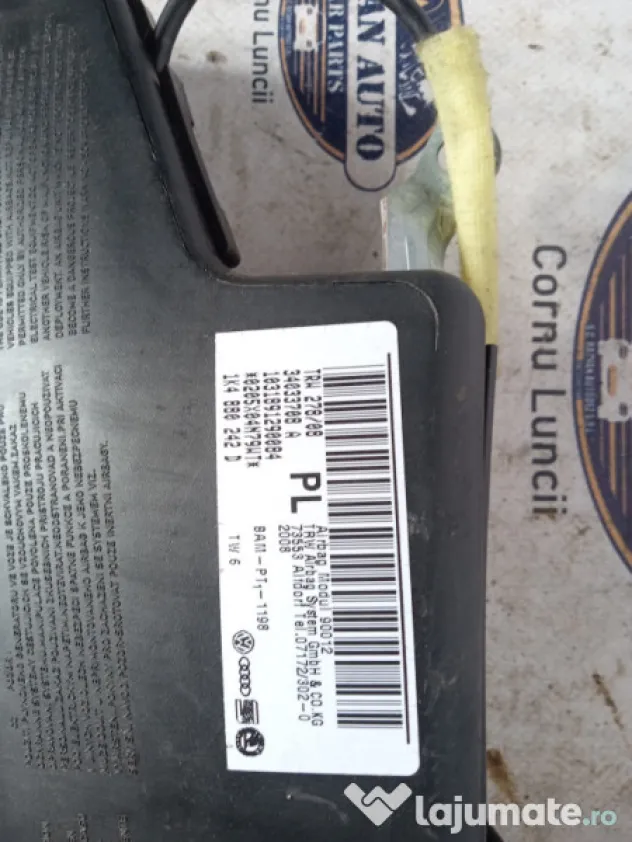 Airbag scaun dreapta fata Volkswagen Golf 5 2008
