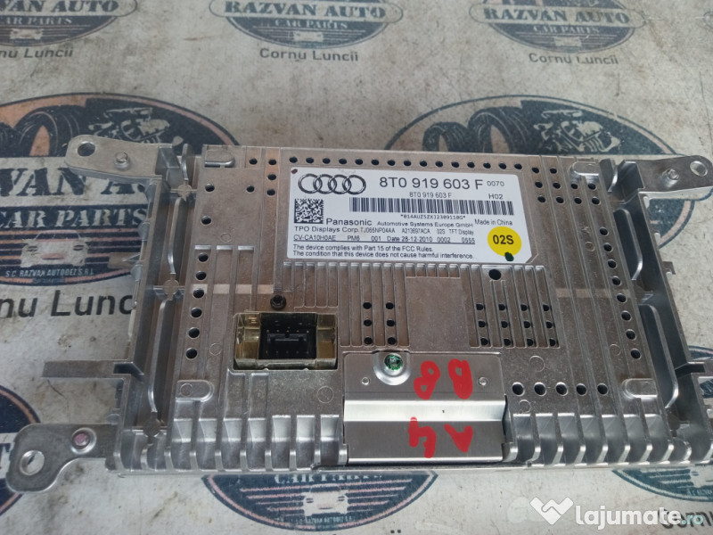 Display navigatie Audi A4 B8 2010