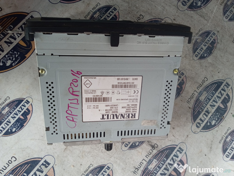 Navigatie Renault Captur 2016