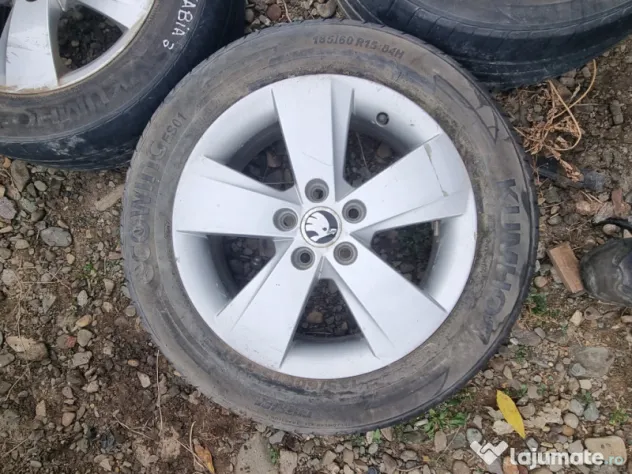 Jante 15 - 5 prezoane Skoda Fabia 3 2015