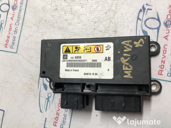 Modul airbag Opel Meriva B 2010
