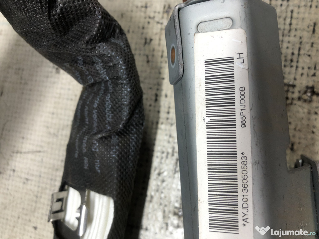 Airbag cortina stanga Nissan Qashqai 2013