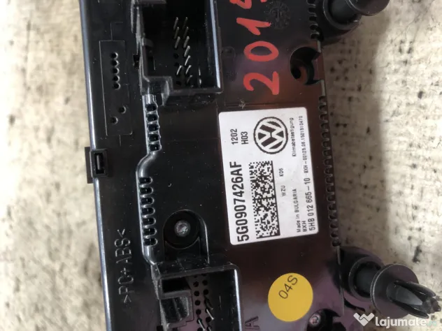 Panou comanda clima Volkswagen Passat B8 2015