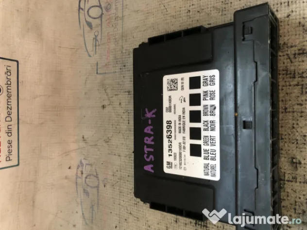 Calculator confort Opel Astra K 2016