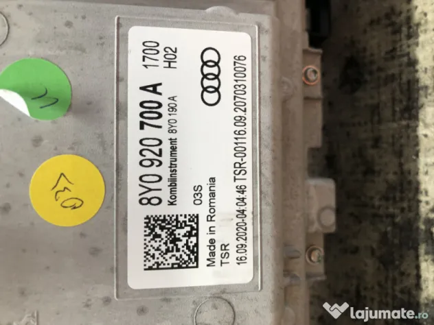 Ceasuri Bord UK Audi A3 8Y 2020