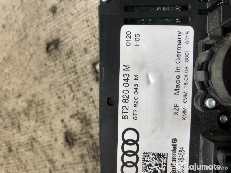 Panou comanda clima Audi A4 B8 2008