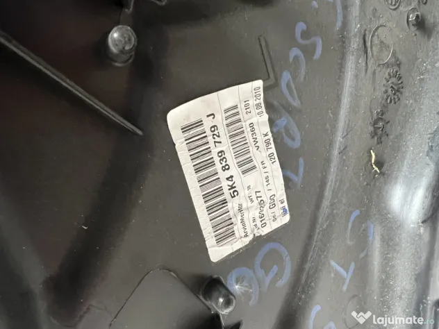 Macara geam stanga spate Volkswagen Golf 6 2010